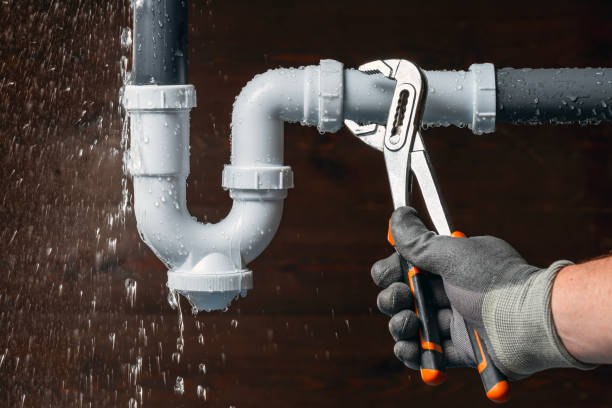 Professional Leak Detection technician working in Council, NC